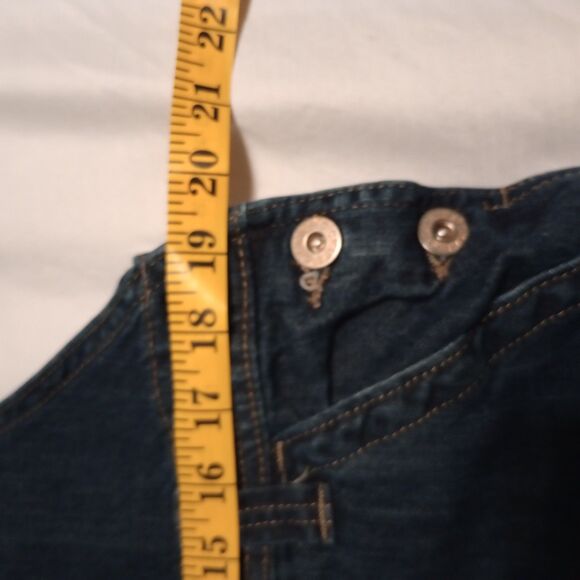 Dickies Jean Shortall Size M Raw Hem Balloon Applique Distressed Fun - Picture 8 of 10